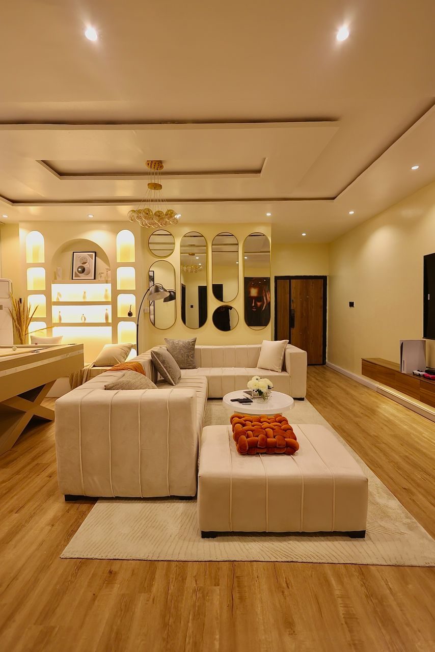 Furnished living space representing soft facility management